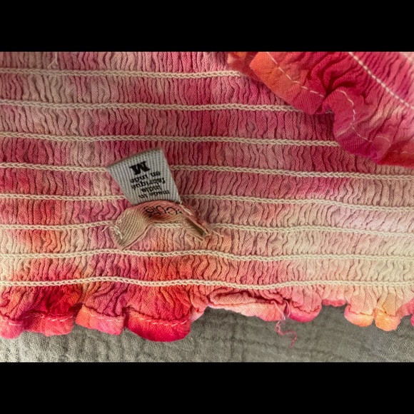 Tie Dye Ribbed Crop Top - Picture 5 of 9